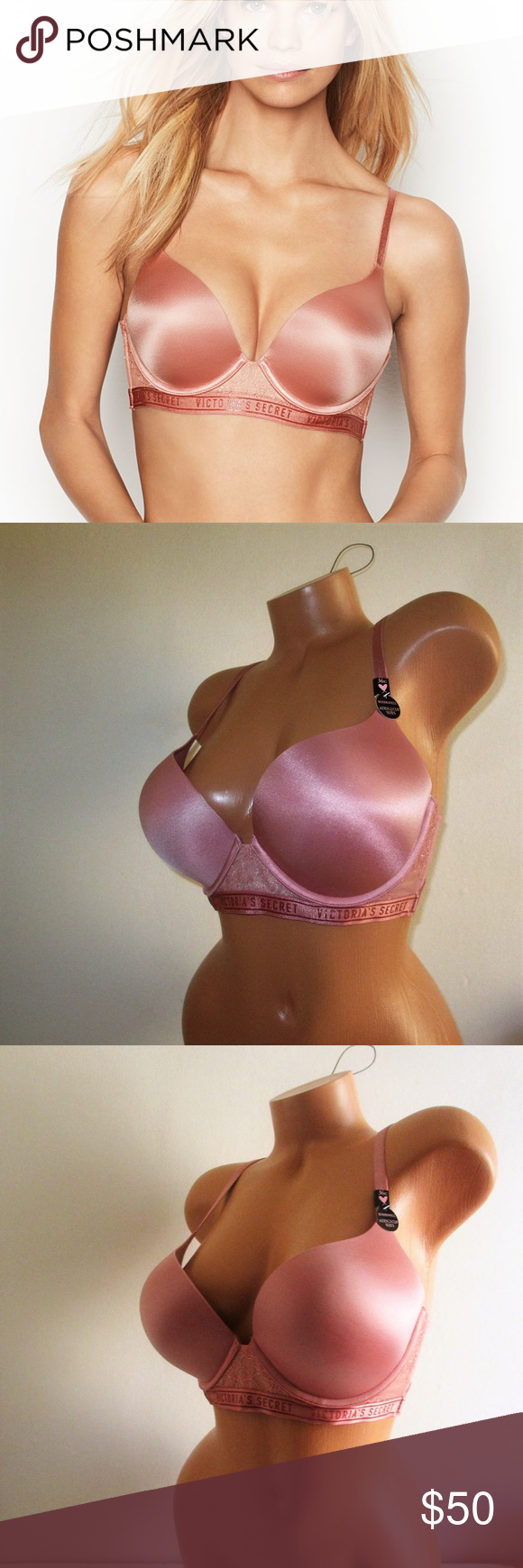 Bombshell Push Up Bra 2 Cup 36A 36B 36C 36D Satin New In Original bombshell-push-up-bra-2-cup-36a-36b-36c-36d-satin-new-in-original