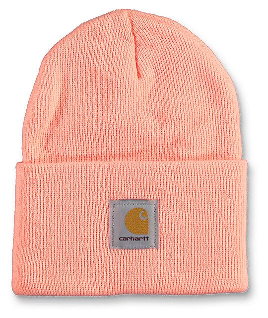 Carhartt Acrylic Thick Knit Durable Warm Winter Snow Hat Hats Beanie