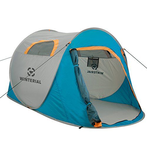 4 Person Instant Pop Up Tent Camping Festival Hiking Shelter Family Portable Bag