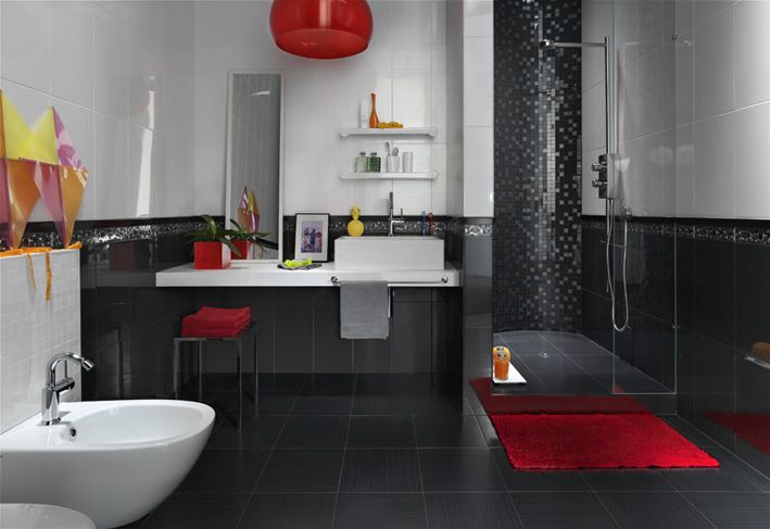 Cuartos De Baño Negros Y Grises Con Yacusi
chicago