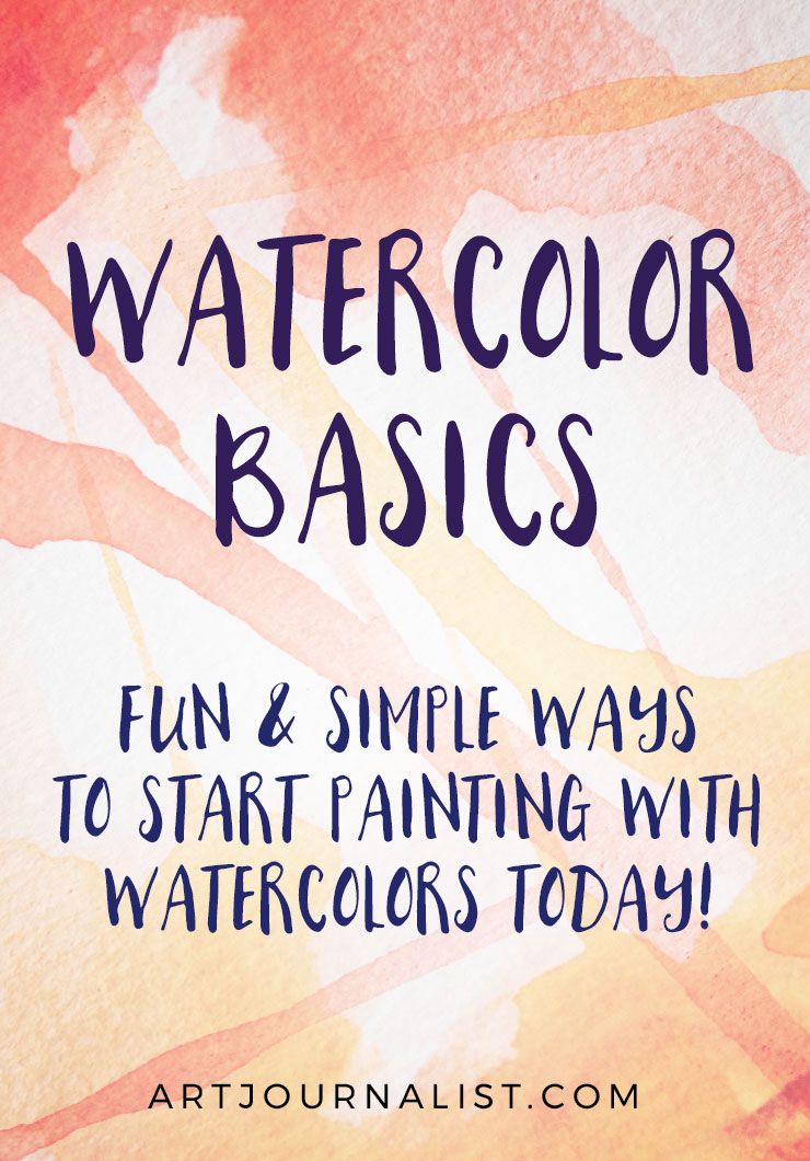 Want to learn how to paint with watercolors? It doesn't have to be frustrating! Here's 5 fun & easy watercolor painting techniques and 8 tips for beginners to help you get started! Watercolor Painting For Beginners, Diy Watercolor Painting, Painting & Drawing, Watercolor Beginner, Watercolor Projects, Watercolor Art Lessons, Watercolour Tutorials, Painting Lessons, Watercolor Techniques