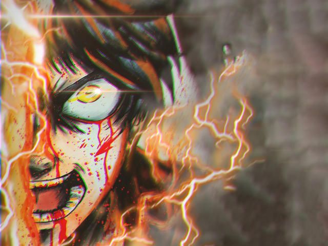 Eren Yeager Attack on Titan 4K wallpaper download