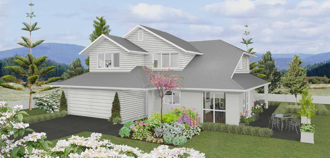 classic 5 bedroom 2 storey house design landmark builders nz home