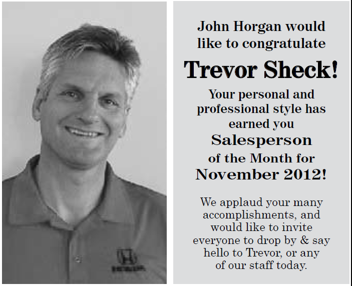 Congratulations Trevor You Made Us Proud Again Salesperson Trevor congratulations-trevor-you-made-us-proud-again-salesperson-trevor