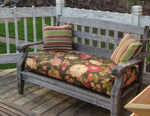 Almost No Sew Box Cushions Easy Peasy In 2019 Decorating Ideas Almost No Sew Box Cushions Easy Peasy Outdoor Furniture Living Reupholster