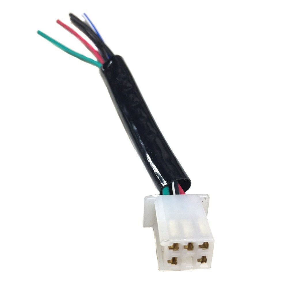 Chinese 6-pin CDI Wiring Harness Plug - 5 Wire - 50cc to 135cc - Works with CDI#3