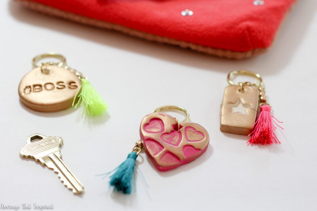 Air Dry Clay Keychains Air Dry Clay Keychains