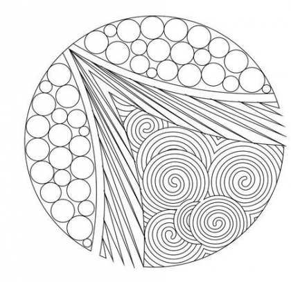 Circle Quilting Designs Patterns 42+ Ideas #modernquiltingdesigns