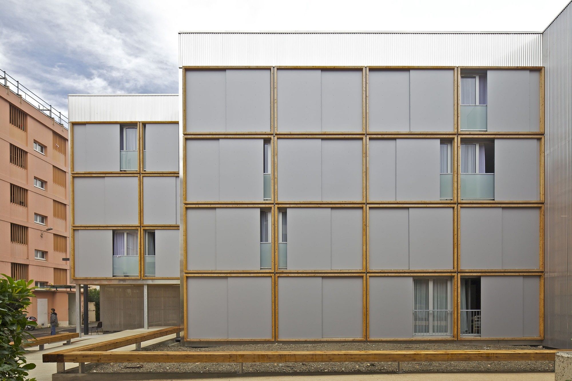 Haus statt Hain Modularer Wohnungsbau in Toulouse Haus statt Hain Modularer Wohnungsbau in Toulouse