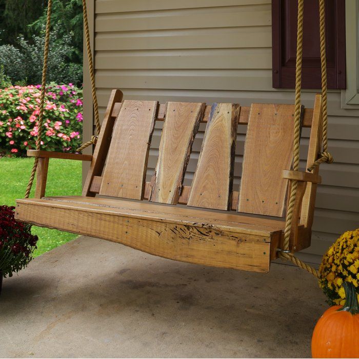 Wandy Rustic Porch Swing #rusticporchideas