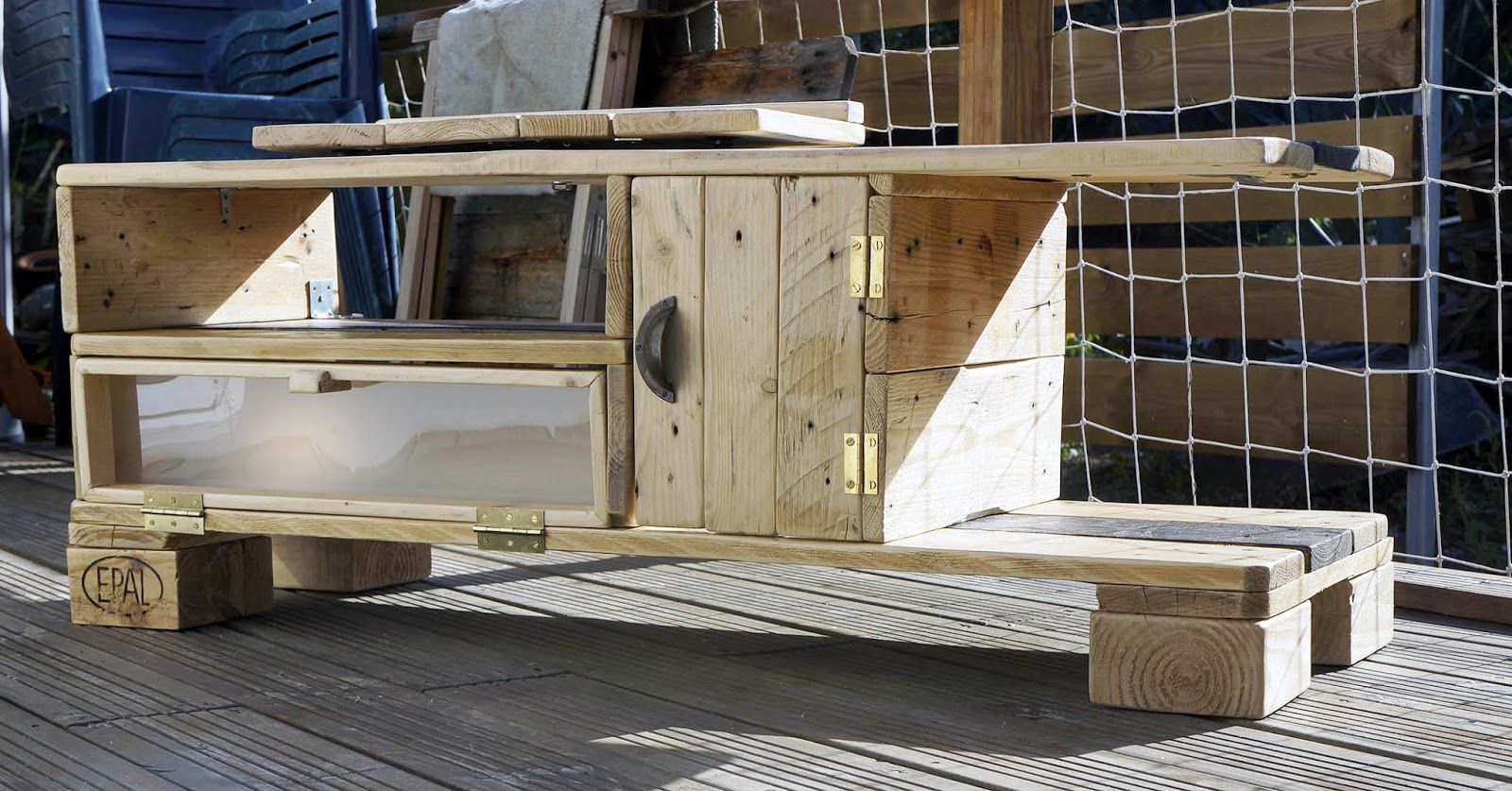 Pays d'amérique forgé bois de fer rétro chambre meuble TV