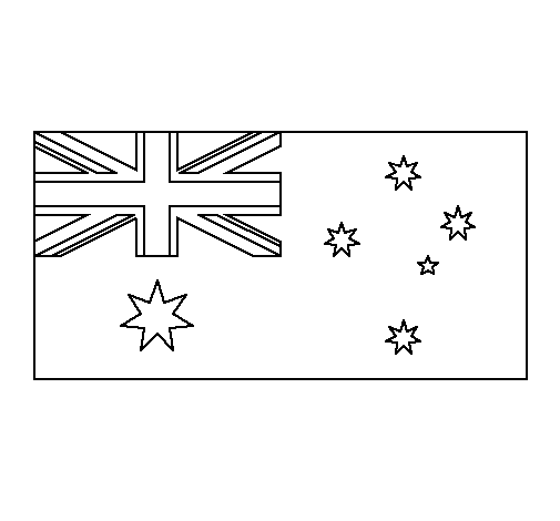 Resultado De Imagen De Bandera De Australia Para Colorear Bandera De Australia Imagenes De Banderas Bandera