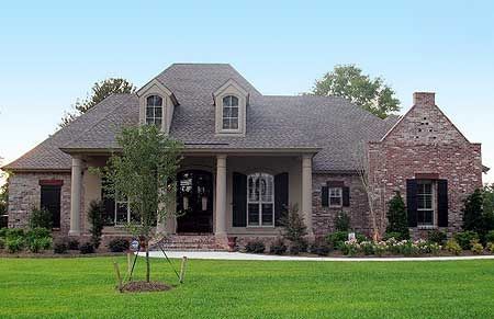 Plan W56367SM: Southern, Photo Gallery, Corner Lot, French Country ... Plan W56367SM: Southern, Photo Gallery, Corner Lot, French Country ...