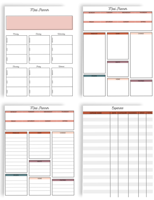 Canva Excel Template