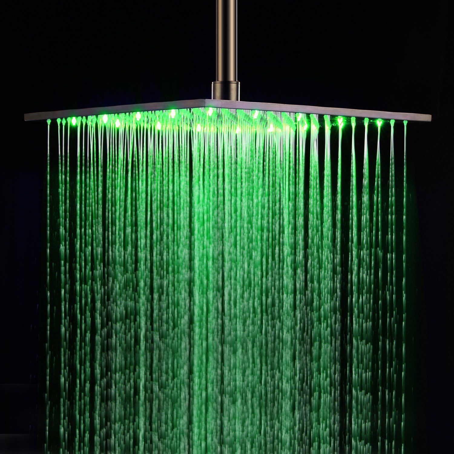 Led 7 Colors Shower Head Water Glow Light Colorful Changing Led Shower Light Wish Shower Lighting Led Shower Head Water Saving Shower Head
