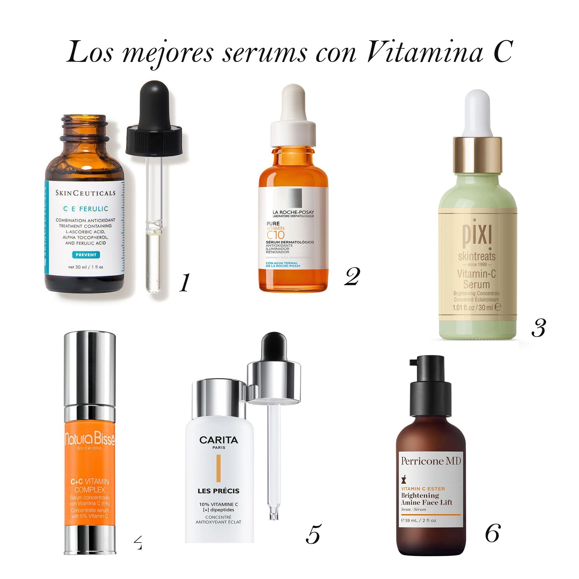 Los Mejores Serums Con Vitamina C Vitamina C Vitamina E Serum