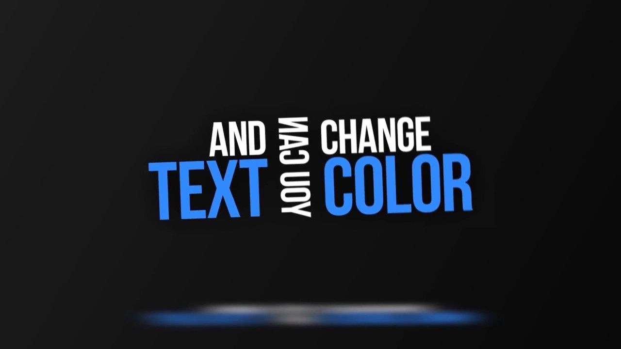 typography template