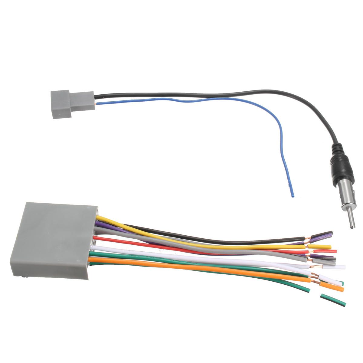 Car Stereo Radio Player Wire Harness DVD Antenna for Honda Odyssey