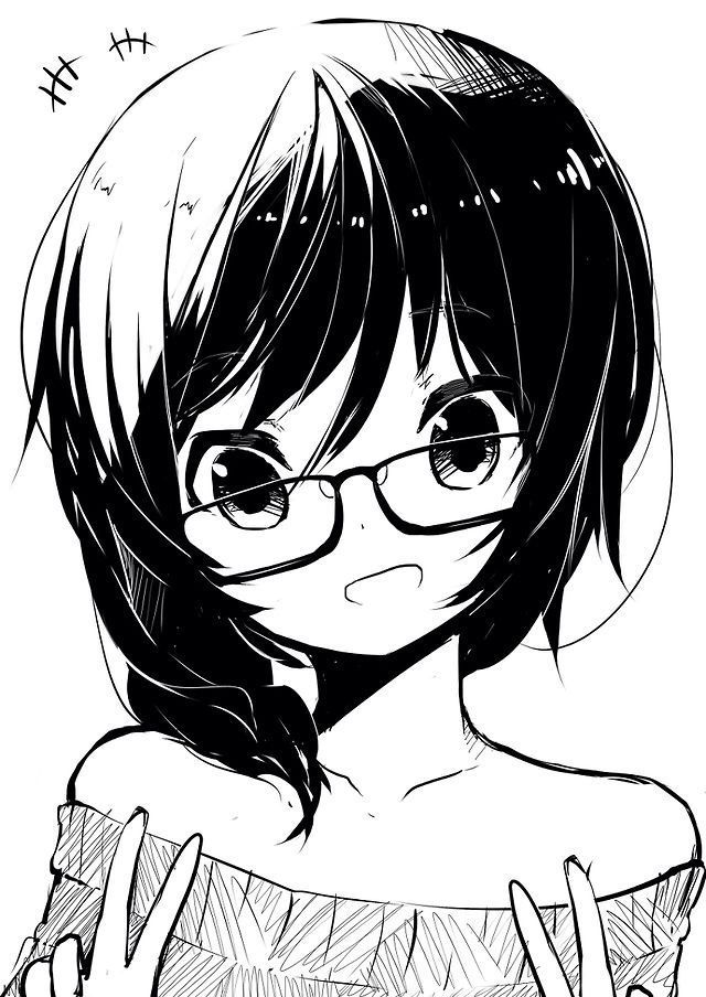 Cute black anime girls