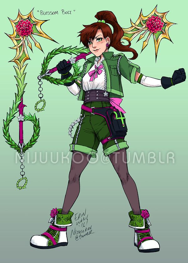 sailor moon kingdom hearts crossover art is cosplay ready sailor