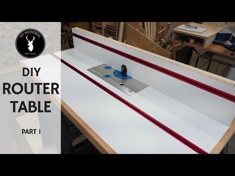 DIY Router Table and Fence Build