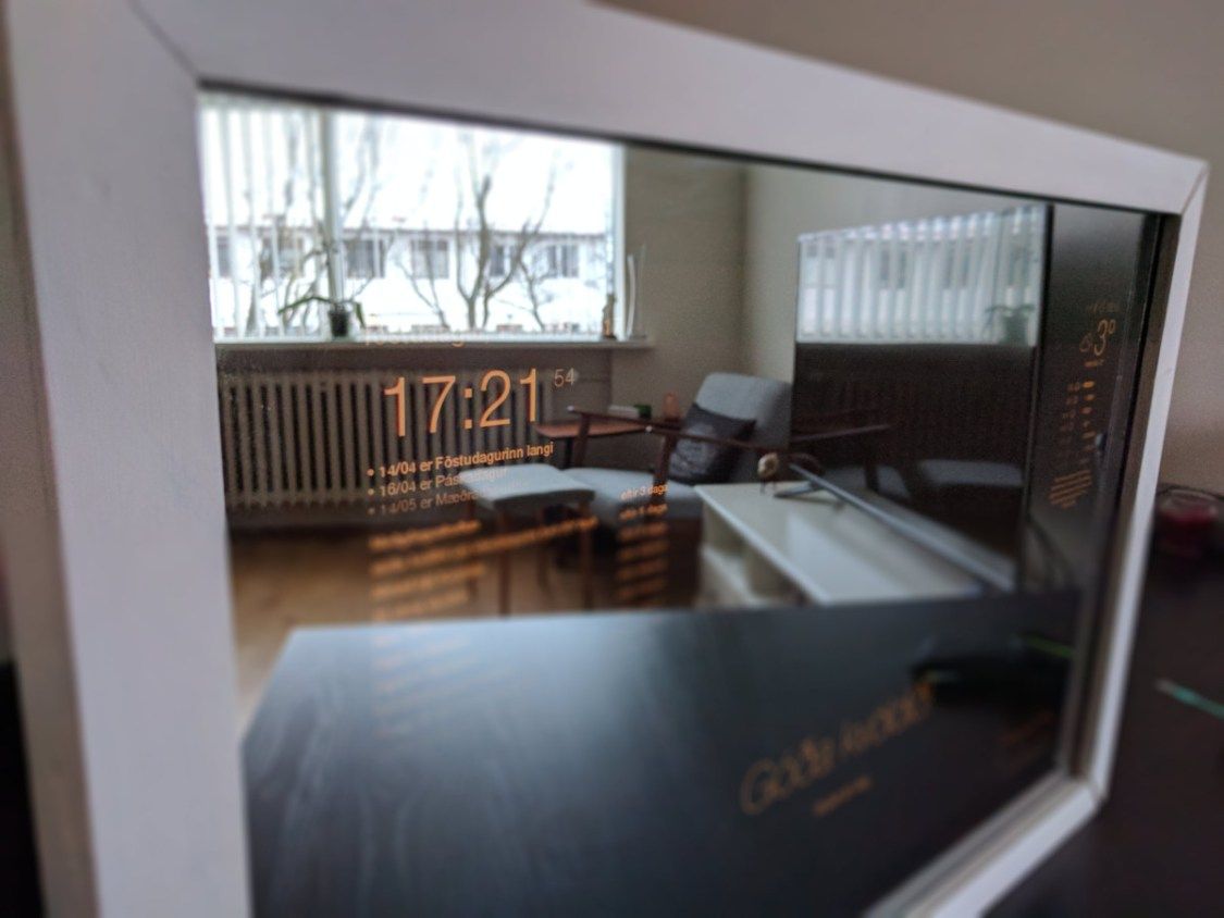 raspberry pi magic mirror build log how to make one from scratch