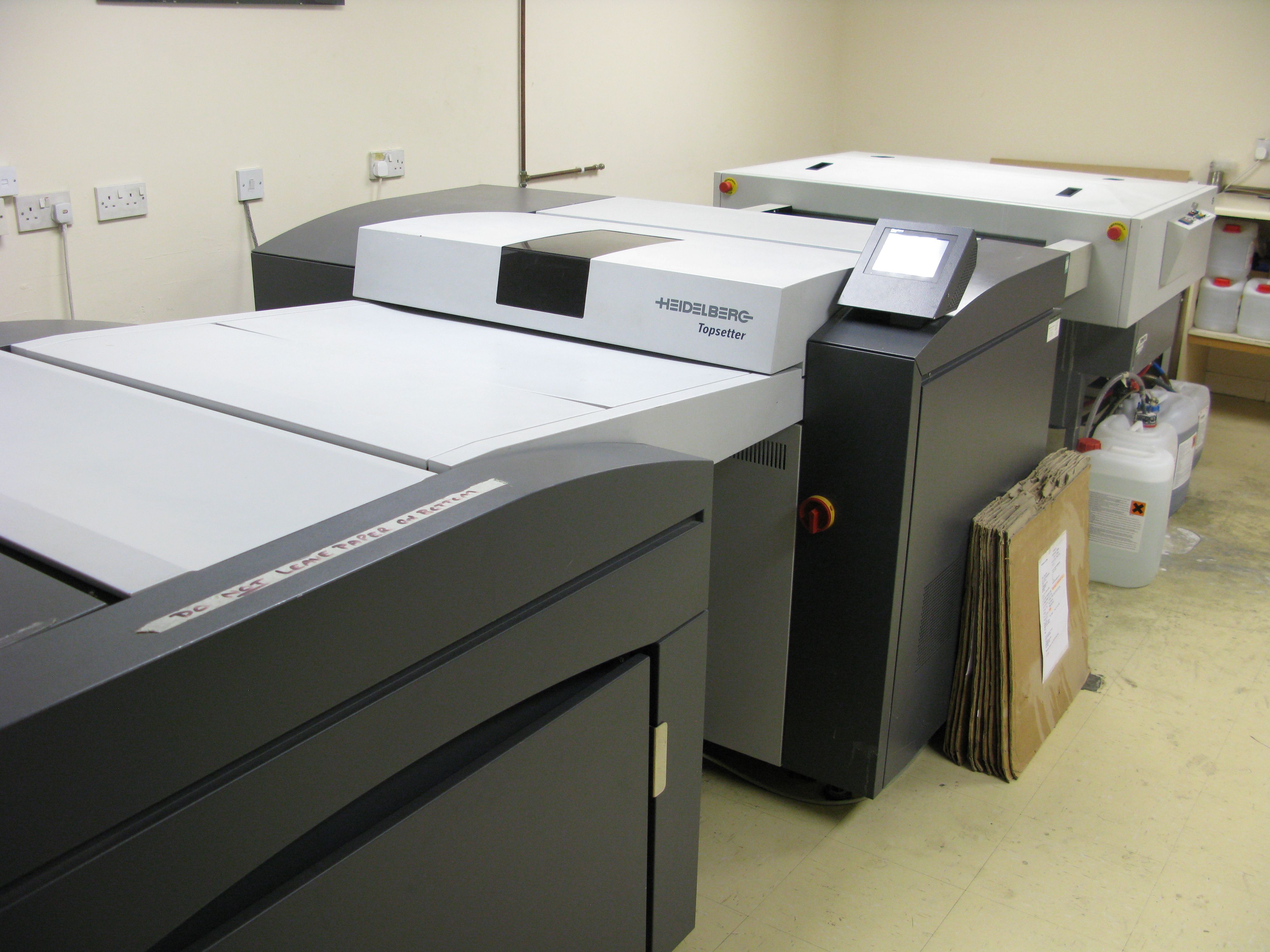fully automatic heidelberg topsetter