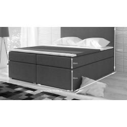 Boxspringbetten mit Bettkasten #slaapkamerideeen