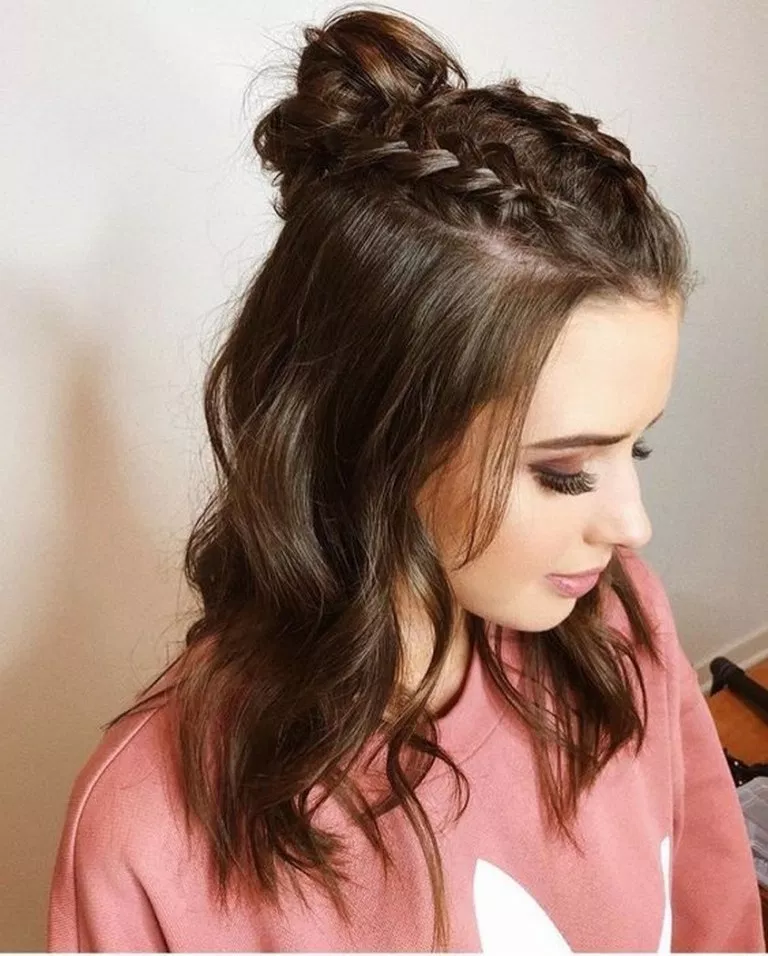 41 Cute and Cool Hairstyles For Teenage Girls In This Year hairstyle 