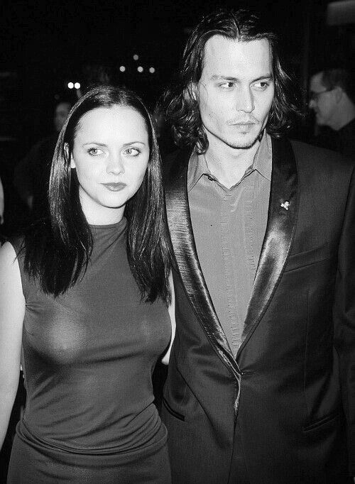 Christina Ricci And Johnny Depp Christina Richie Christina Ricci Beautiful Christina