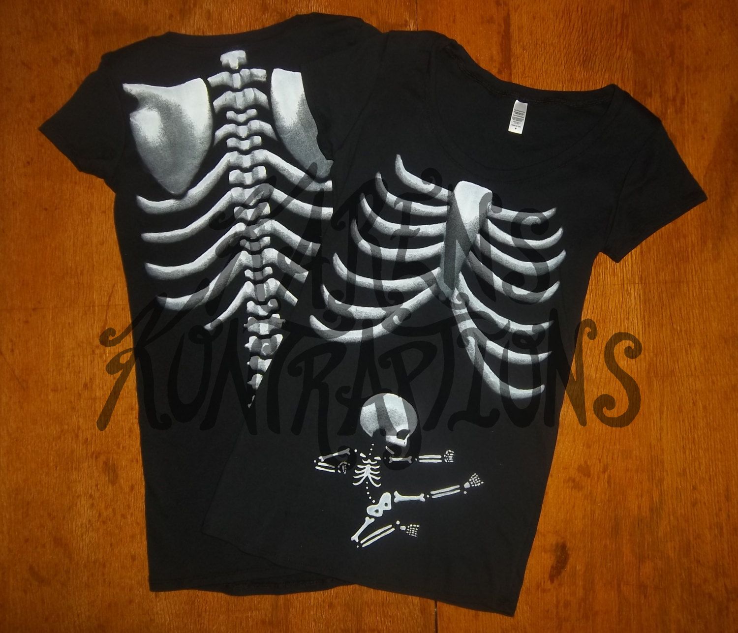 NinjaSKELETON Maternity Tee Shirt Short Sleeve Etsy