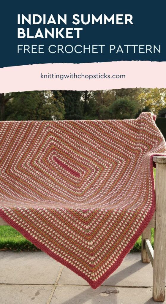 A crochet blanket pattern for those fun summery moods! Beginner friendly utilizing the linen stitch, this crochet blanket easy enough for even the newest crocheters is simple and works up into a fun blanket to use over and over. Whether its a cute new picnic blanket, a gift, a throw, or one to cuddle up with, this crochet blanket pattern is a great one. Tap to view the pattern details and make your own crochet blanket easy peasy! Crochet Indian Blanket Free Pattern, Easy Crochet Blanket, Afghan Crochet Patterns, Crochet Chart, Crochet Afghans, Crochet Blankets, Crochet Granny, Throw Blankets, Crochet Stitches