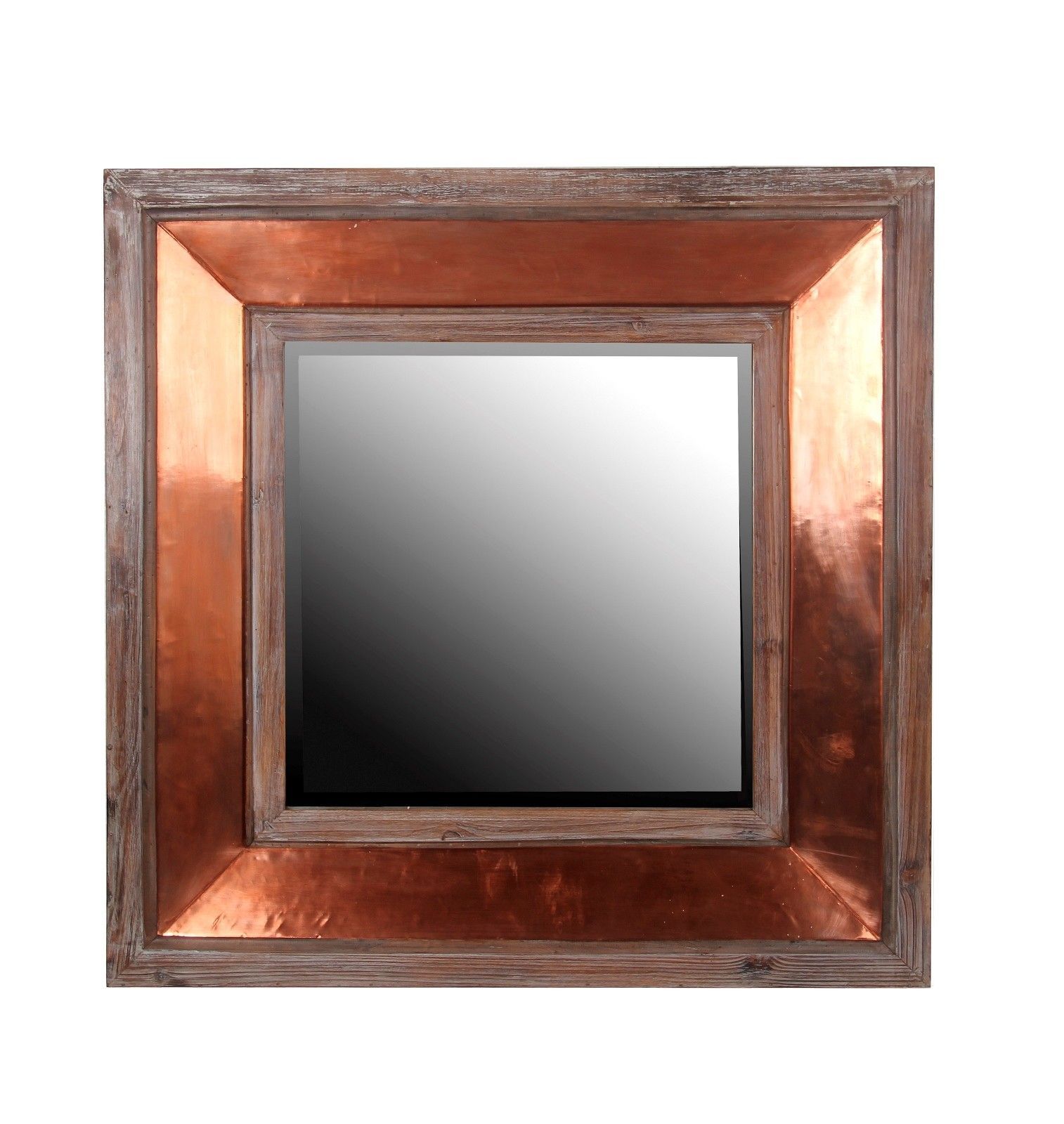Found It At Wayfair Wood & Copper Square Wall Found It At Wayfair Wood & Copper Square Wall
