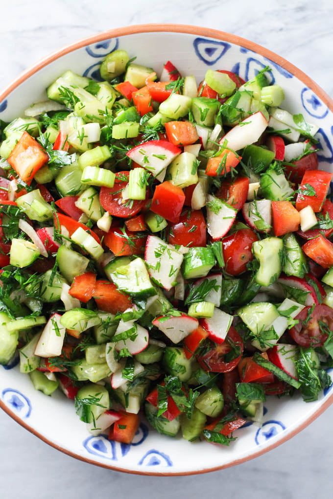 This Fresh Vegetable Salad Is Healthy And Refreshing It s Made With this-fresh-vegetable-salad-is-healthy-and-refreshing-it-s-made-with