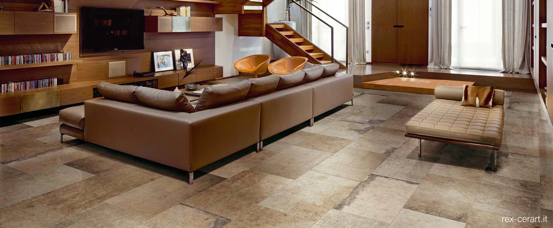 La roche di rex: piastrelle effetto pietra in gres porcellanato ... Pavimenti di lusso