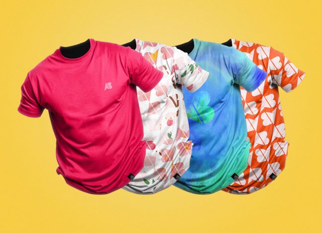Download Free Clean T-Shirt Mockup | Shirt mockup, Clothing mockup ...