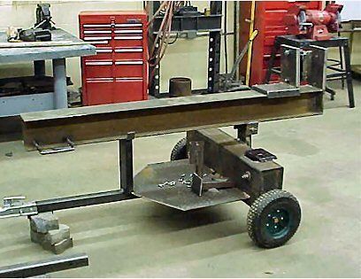 log splitter design plans google search haardhout log splitter head design