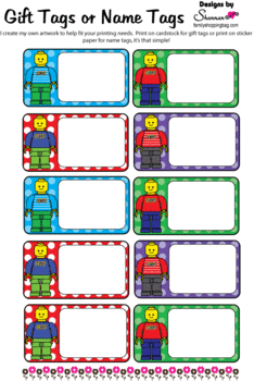 tags lego gift tags free printable ideas from family shoppingbag