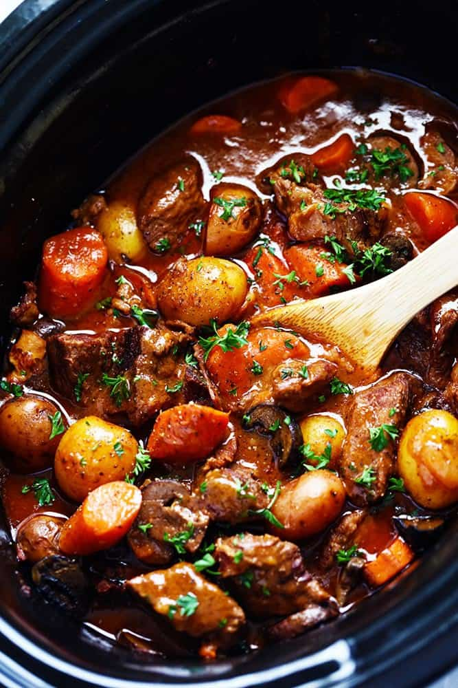 Slow Cooker Beef Bourguignon | The Recipe Critic