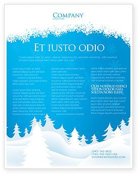 boje forest snow flyer template 02888 advent pinterest flyer winter flyer background