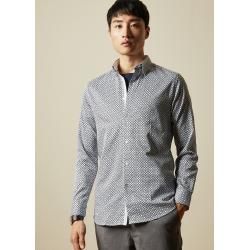 Hemd Aus Baumwolle Mit Geo-print Ted BakerTed Baker