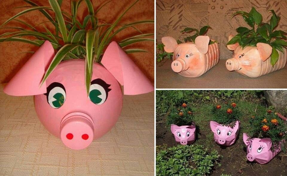Pin De Cheryl Biggar Napfel En Gardening Botellas De Plastico Decoradas Botellas Recicladas Maceteros De Botellas