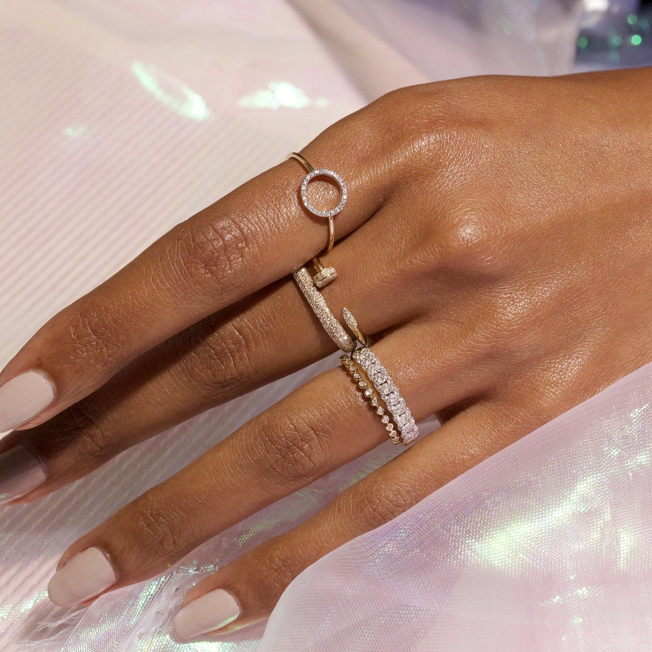 Ultra Bold Micro Diamond For Eternity Band – STONE AND STRAND Bezel Diamond, Diamond Bands, Pave Diamonds, Pearl Gemstone, Diamond Gemstone, White Rose Gold, White Diamond, Expensive Jewelry, Buying Jewelry