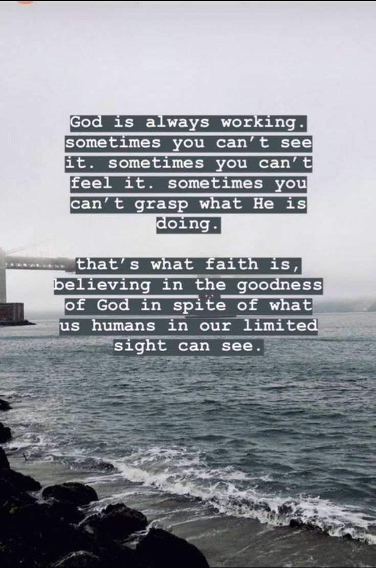 Trust in the Lord. We must never give up. Trust in the Lord. We must never give up.