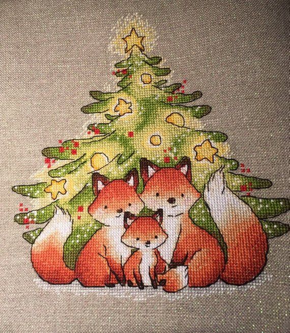 MP Studia Cross Stitch Kit Autumn Tea