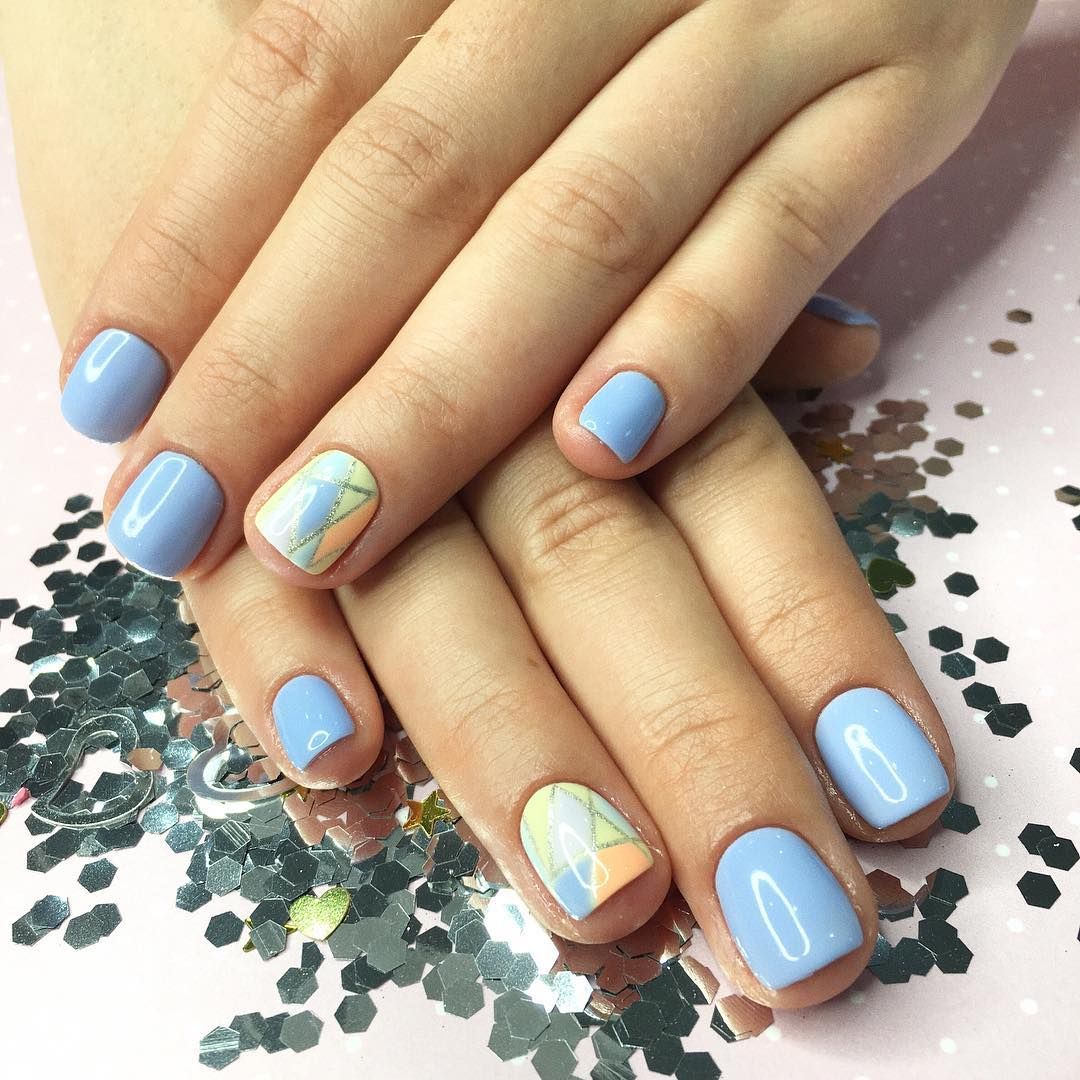 Летний маникюр Nails, Instagram Posts, Beauty, Finger Nails, Ongles, Beauty Illustration, Nail, Nail Manicure