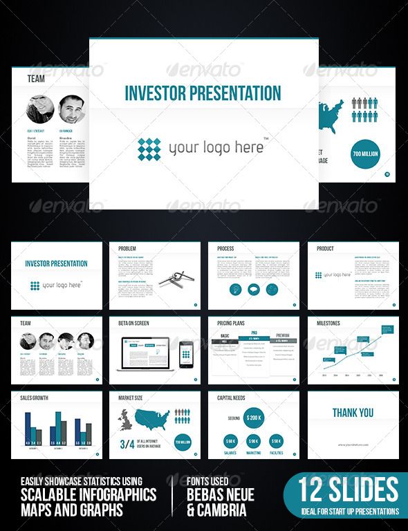 investor presentation presentation templates powerpoint investor