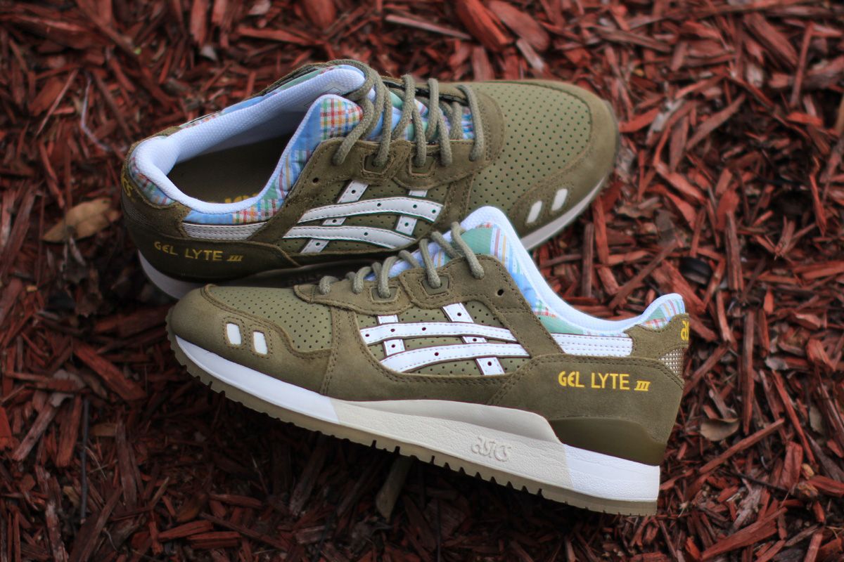 asics gel lyte 3 olive