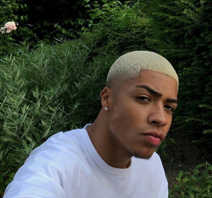 Blonde Hair on Black Men - wide 1