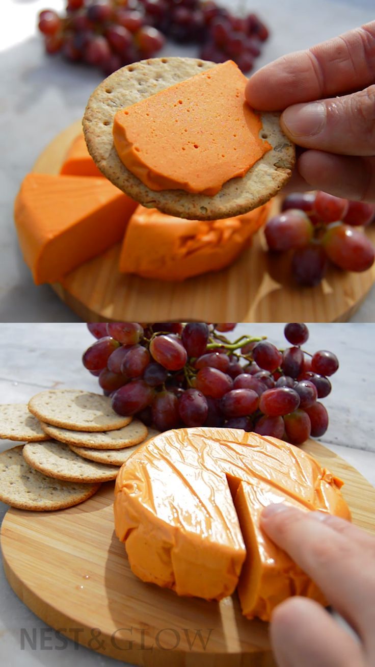 Smoked Cashew Cheese Recipe [easy healthy vegan ch Smoked Cashew Cheese Recipe [easy healthy vegan ch